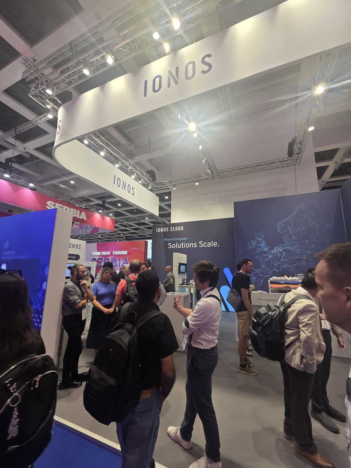 IONOS stand
