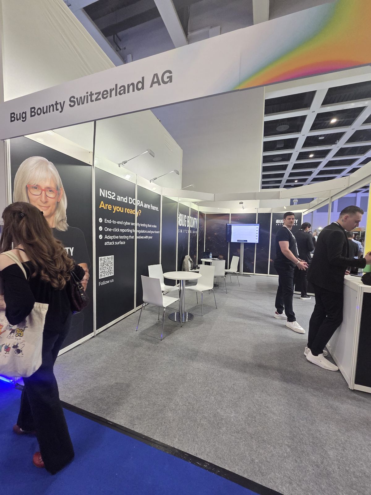Bug Bounty Switzerland stand