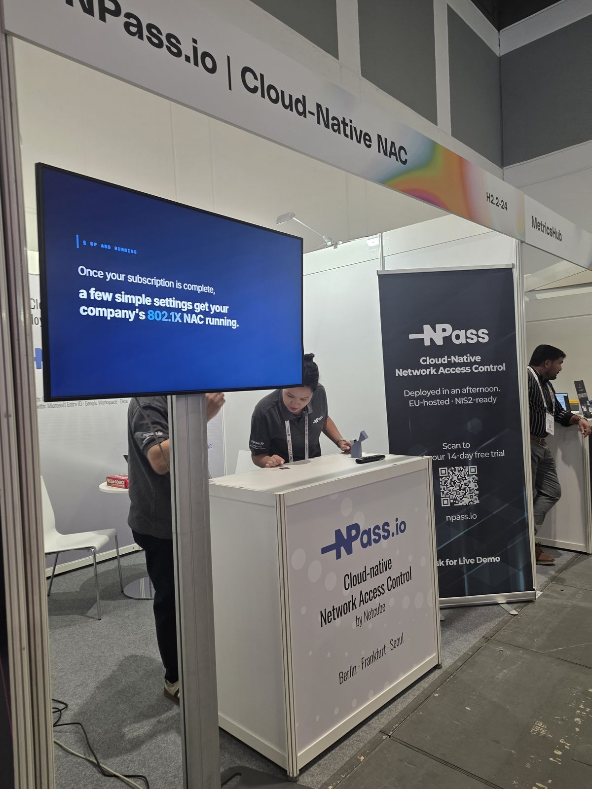 NPass.io stand